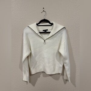 Half zip sweater